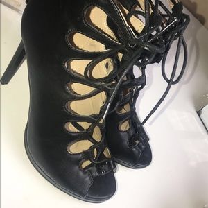 Shoes - Black lace heels Shoes - Black lace heels